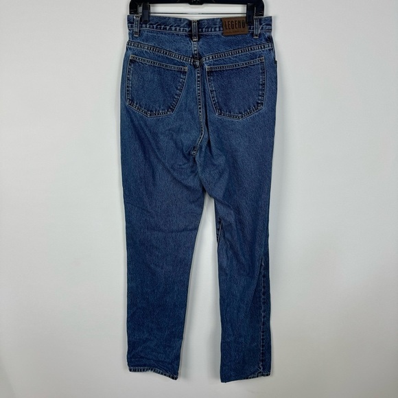 Legend Vintage Retro Button Fly High Rise Mom Jeans Denim y2k 31 Long Tall - Picture 2 of 7